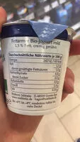 Mängden socker i Fettarmer Bio Joghurt, Mild