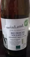 Mängden socker i Bio frische Milch Bioland