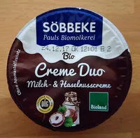 Mängden socker i Bio Creme Duo Milch- & Haselnusscreme