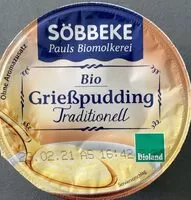 Mängden socker i Bio grießpudding