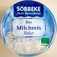 Mängden socker i Milchreis natur