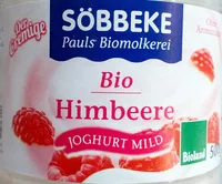 Mängden socker i Bio Himbeere Joghurt mild