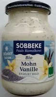 Mängden socker i Bio Mohn Vanille Joghurt mild