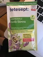Mängden socker i Meeressalz anti-stress