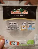 Mängden socker i Salami