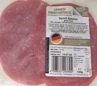 Mängden socker i Sport-Salami