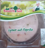 Mängden socker i Lyoner mit Paprika