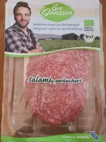 Mängden socker i Salami, geräuchert