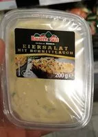 Mängden socker i eiersalat mit schnittlauch