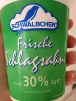 Mängden socker i Frische Schlagsahne