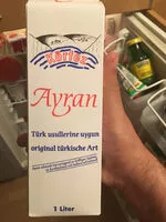 Mängden socker i Ayran