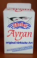 Mängden socker i Ayran (original türkische Art)