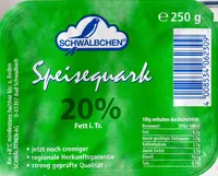 Mängden socker i Speisequark 20% Fett i. Tr.