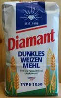 Mängden socker i Dunkles Weizen Mehl Type 1050