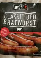 Mängden socker i Classic BBQ Bratwurst