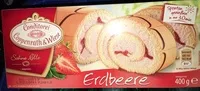 Mängden socker i Erdbeere Sahne Rolle