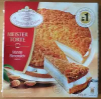 Mängden socker i Mandel Bienenstich Torte