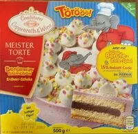 Mängden socker i Benjamin Blümchen Torte