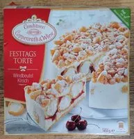 Mängden socker i Coppenrath & Wiese Festtagstorte Windbeutel Kirsch