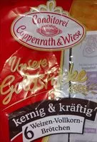 Mängden socker i Kernig & kräftig Weizen-Volkorn-Brötchen