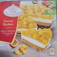 Mängden socker i Kuchen Mango Maracuja Cheesecake