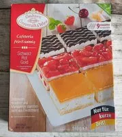 Mängden socker i Schwarz Rot Gold Kuchen