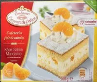 Mängden socker i Käse - Sahne - Mandarine