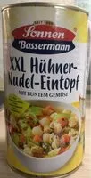 Mängden socker i XXL Hühner-Nudel-Eintopf