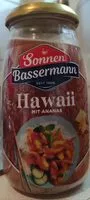 Mängden socker i Hawaii Fertigsauce