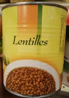 Mängden socker i Lentilles