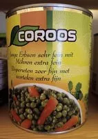 Mängden socker i Junge Erbsen mit Möhre