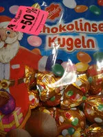 Mängden socker i chokolinsen kugeln