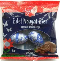 Mängden socker i Edel Nougat Eier