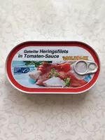 Mängden socker i Geteilte Heringsfilets in Tomaten-Sauce