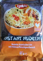 Mängden socker i Instant Nudeln mit Hühnerfleischgeschmack