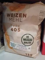 Mängden socker i Weizenmehl Type 405