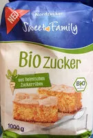 Mängden socker i Bio Zucker