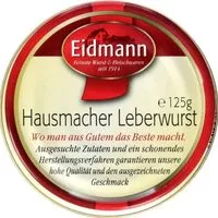 Mängden socker i Hausmacher Leberwurst