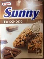 Mängden socker i Sunny Müsli Snack, Schoko