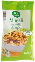 Mängden socker i Muesli alla frutta