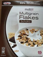 Mängden socker i multifit Multigrain Flakes Schoko