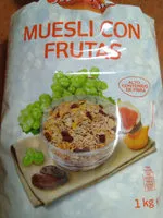 Mängden socker i Joe's Farm muesli con frutas
