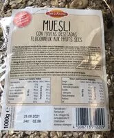 Mängden socker i Muesli