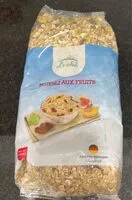 Mängden socker i Muesli aux fruits