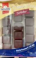 Mängden socker i Dominosteine Zartbitter