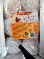 Mängden socker i Berliner