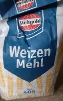 Mängden socker i Mehl Weizenmehl Typ 405