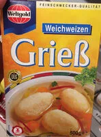 Mängden socker i Weichweizengrieß
