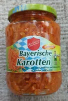 Mängden socker i Bayerische Karotten