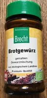 Mängden socker i Brotgewürz
